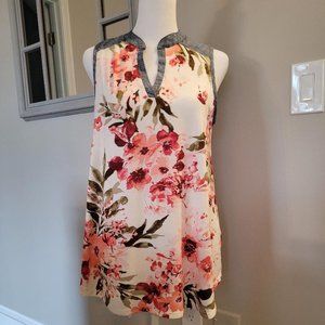 P.S. Kate Sleeveless Floral Top